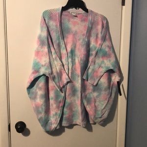 Cotton Candy colored cardigan | XL | never worn